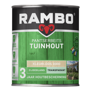 Pantserbeits Tuinhout Transparant Zijdeglans