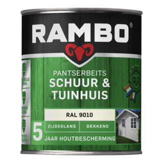 Pantserbeits Schuur & Tuinhuis Dekkend Zijdeglans