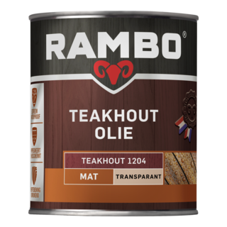 Rambo Teak Olie Transparant