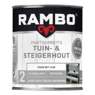 Pantserbeits Tuin & Steigerhout Dekkend Zijdeglans