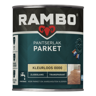 Rambo Parket Lak Transparant Acryl Zijdeglans