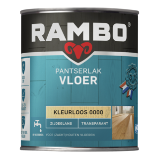 Rambo Pantserlak Vloer Transparant Zijdeglans