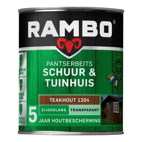 Pantserbeits Schuur & Tuinhuis Transparant Zijdeglans
